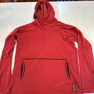 Melanzana Men’s Microgrid Hoodie, Sz M